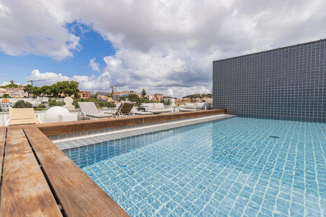 Liberdade Elegance W/Rooftop Pool By Lovelystay Lisbon Bagian luar foto