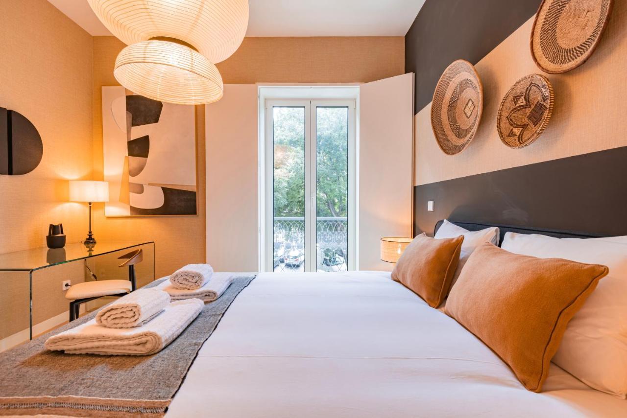 Liberdade Elegance W/Rooftop Pool By Lovelystay Lisbon Bagian luar foto